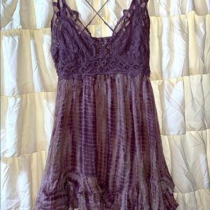 Free people Adella tie dye slip 🌛🔮🌜